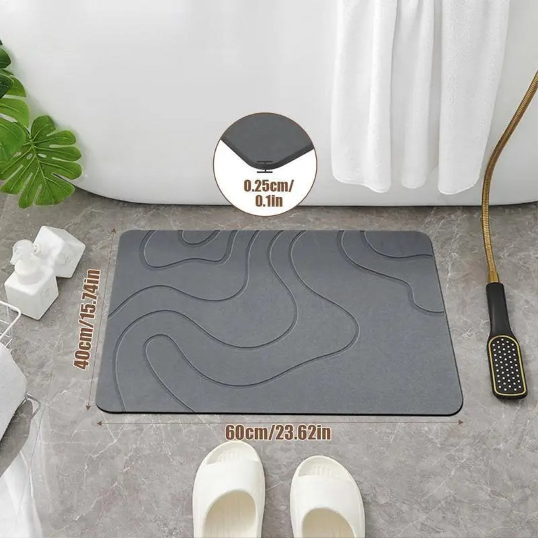 Sneldrogende Badmat met Hoge Waterabsorptie