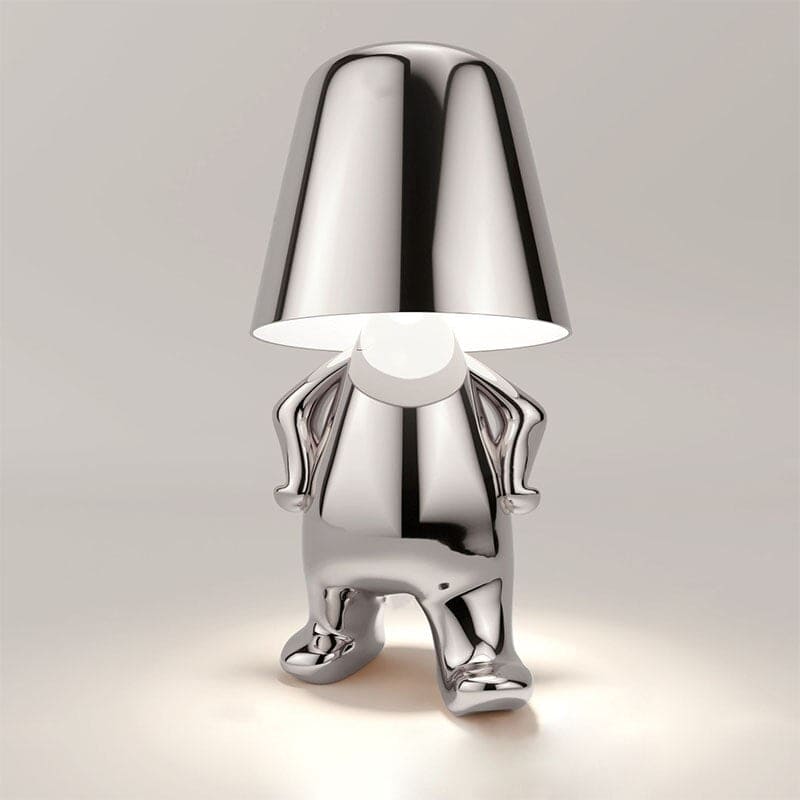 Stijlvolle Tafellamp In Glanzend Modern Design