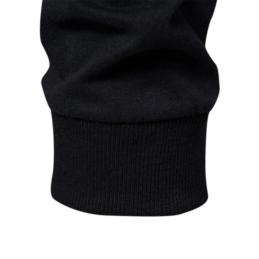 Sportieve Heren Raglan Longsleeve Shirt Met Ronde Hals