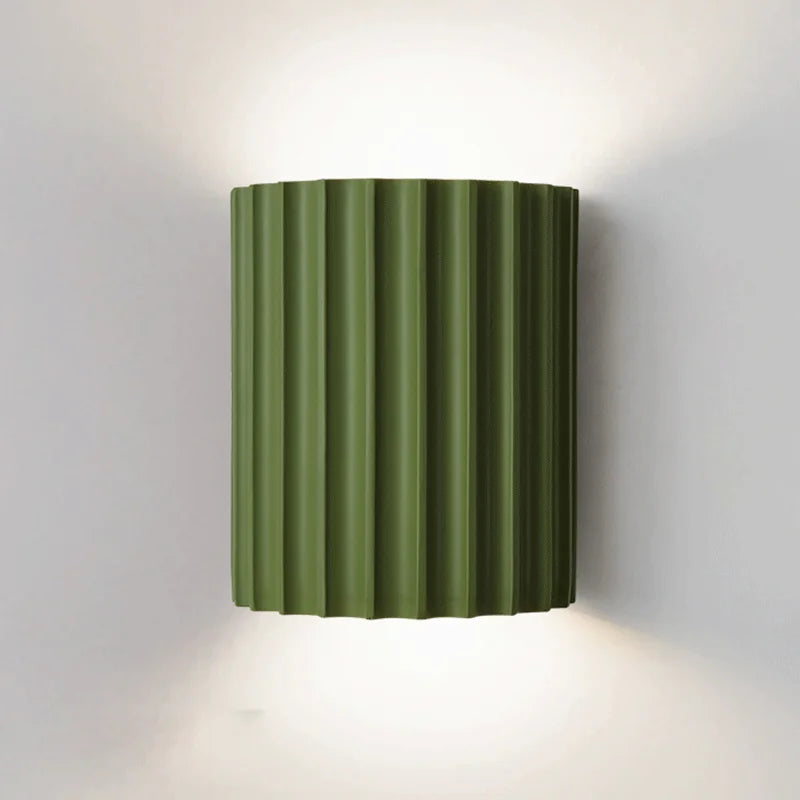 Design Wandlamp Van Hars In Geribbelde Vorm