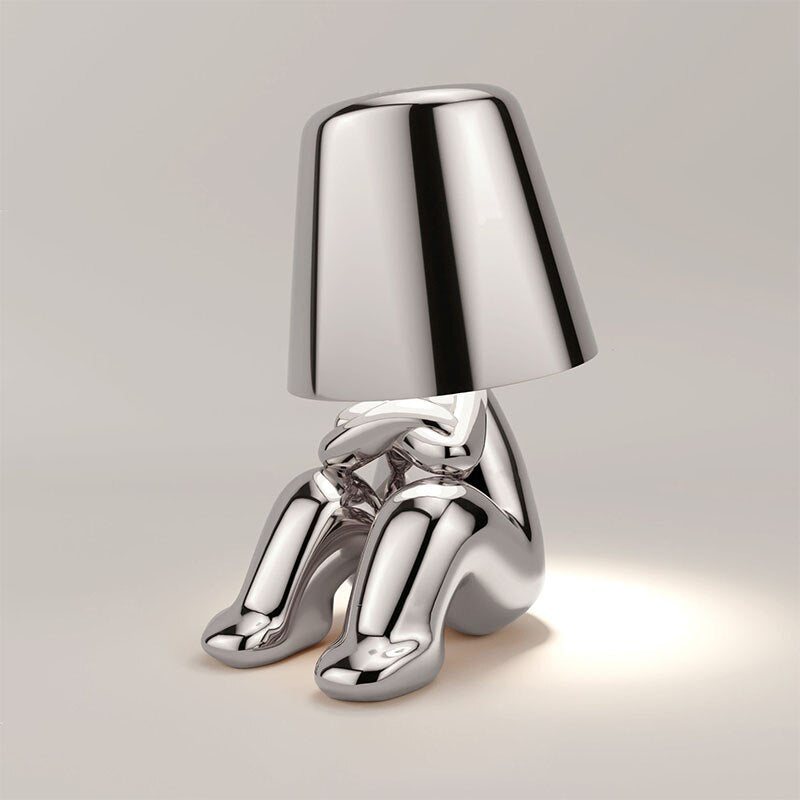 Stijlvolle Tafellamp In Glanzend Modern Design