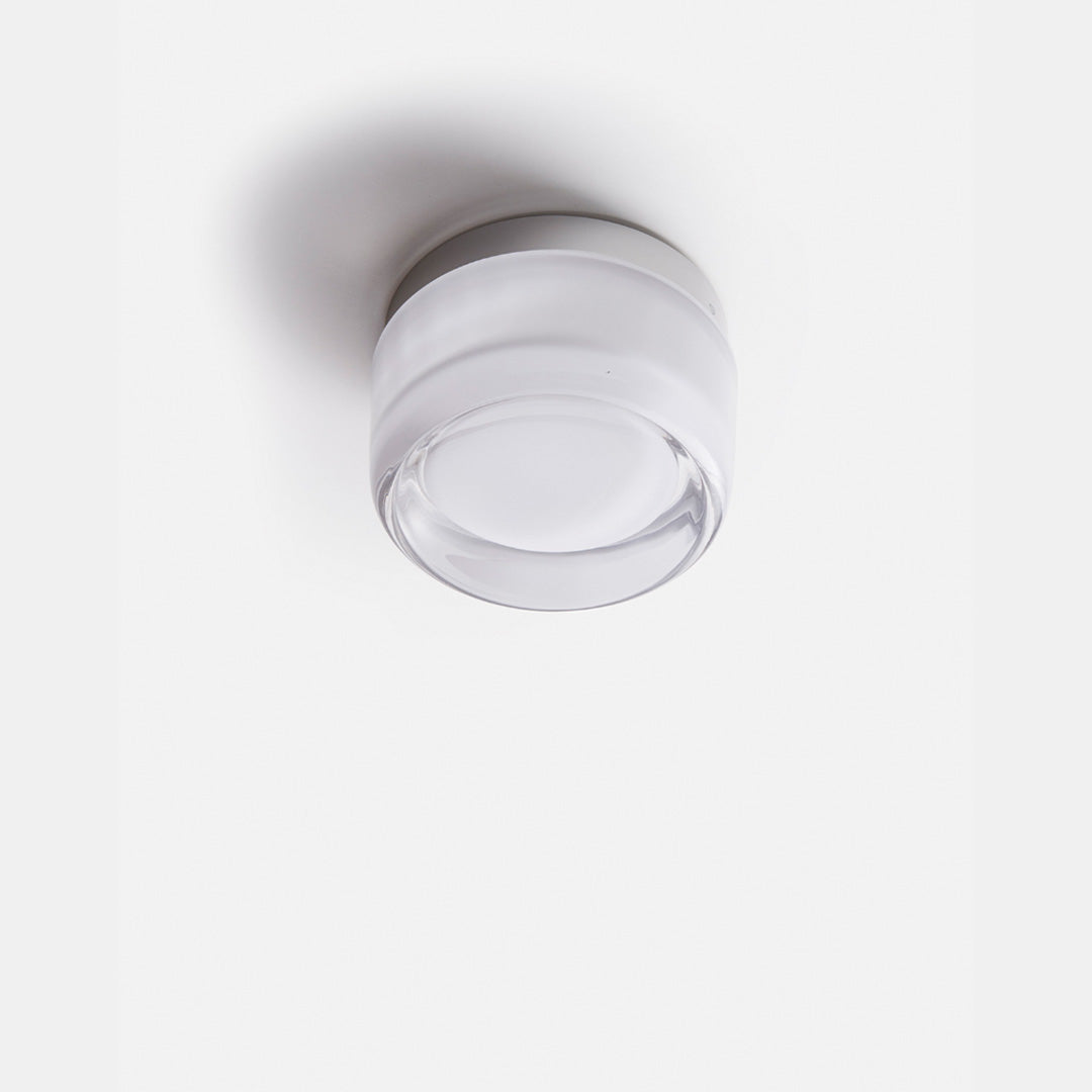 Moderne Ronde Wandlamp Van Gekleurd Glas