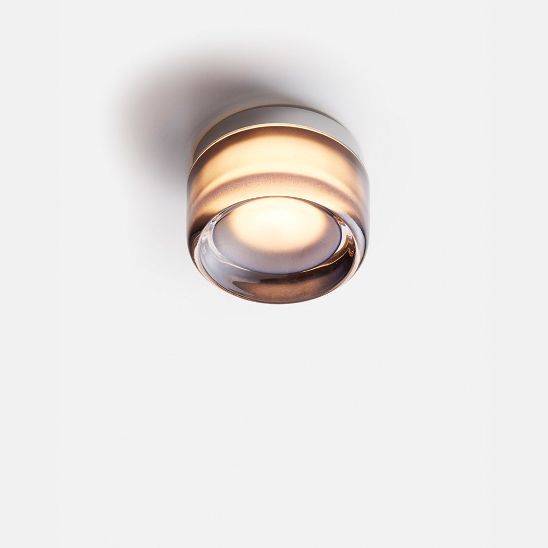 Moderne Ronde Wandlamp Van Gekleurd Glas