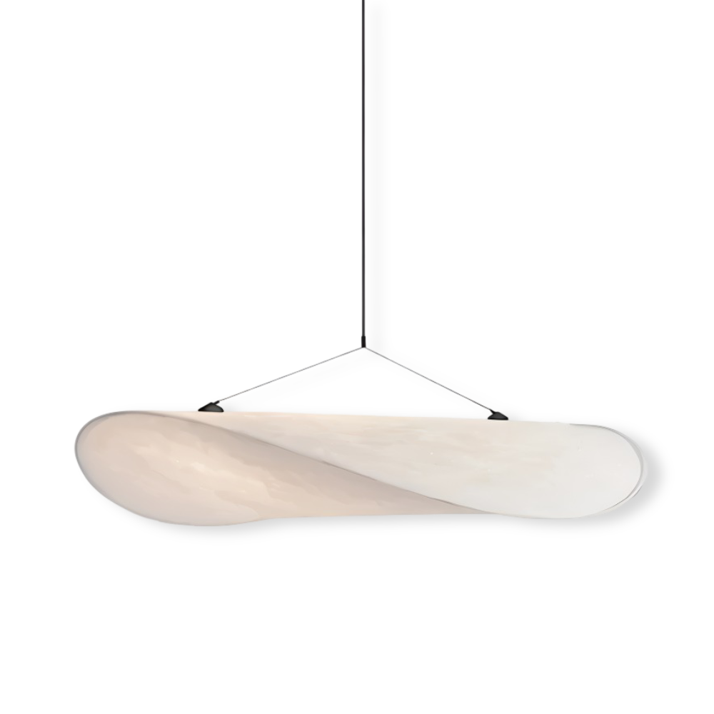 Moderne Handgemaakte LED Hanglamp Van Stof