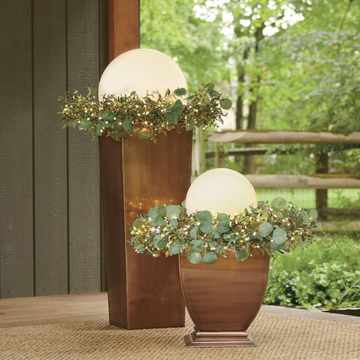 Ronde Buitenlamp In Bolvormig Design