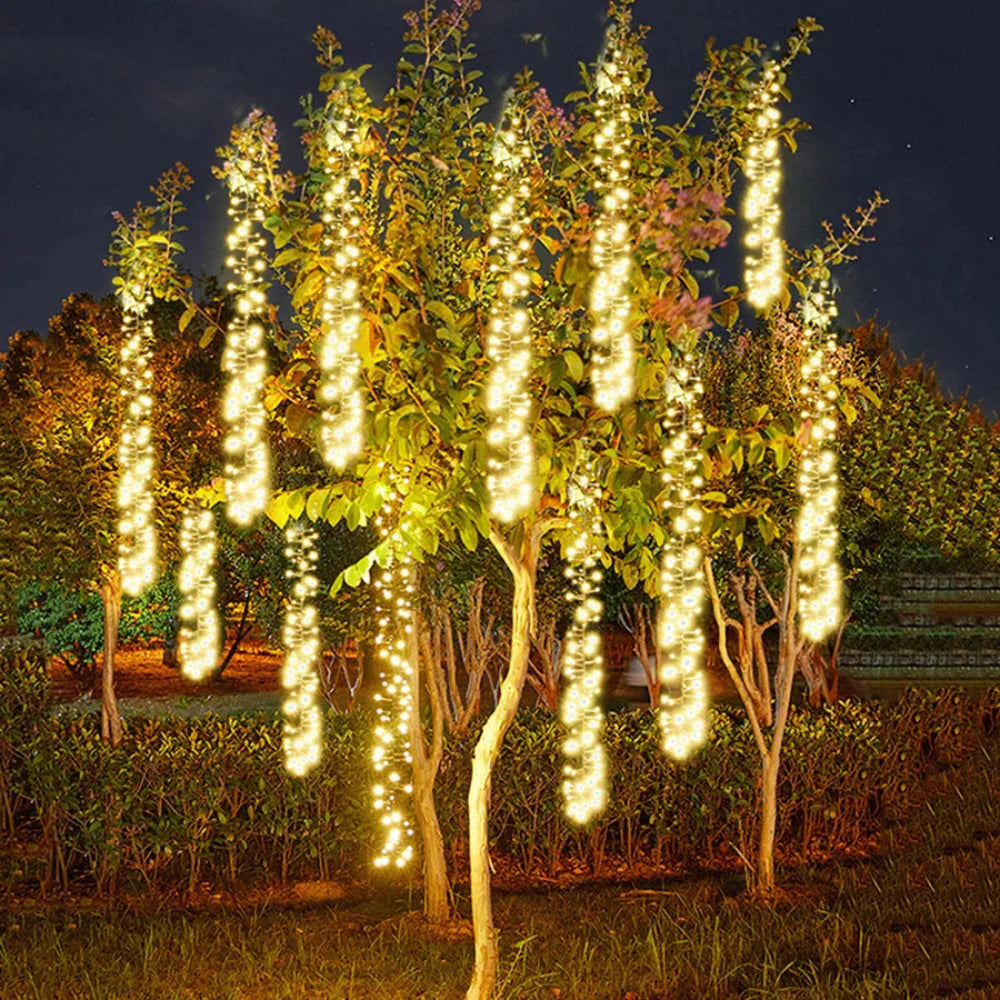 LED Kerstverlichting Voor Buiten Met Vallende Sneeuw Effect