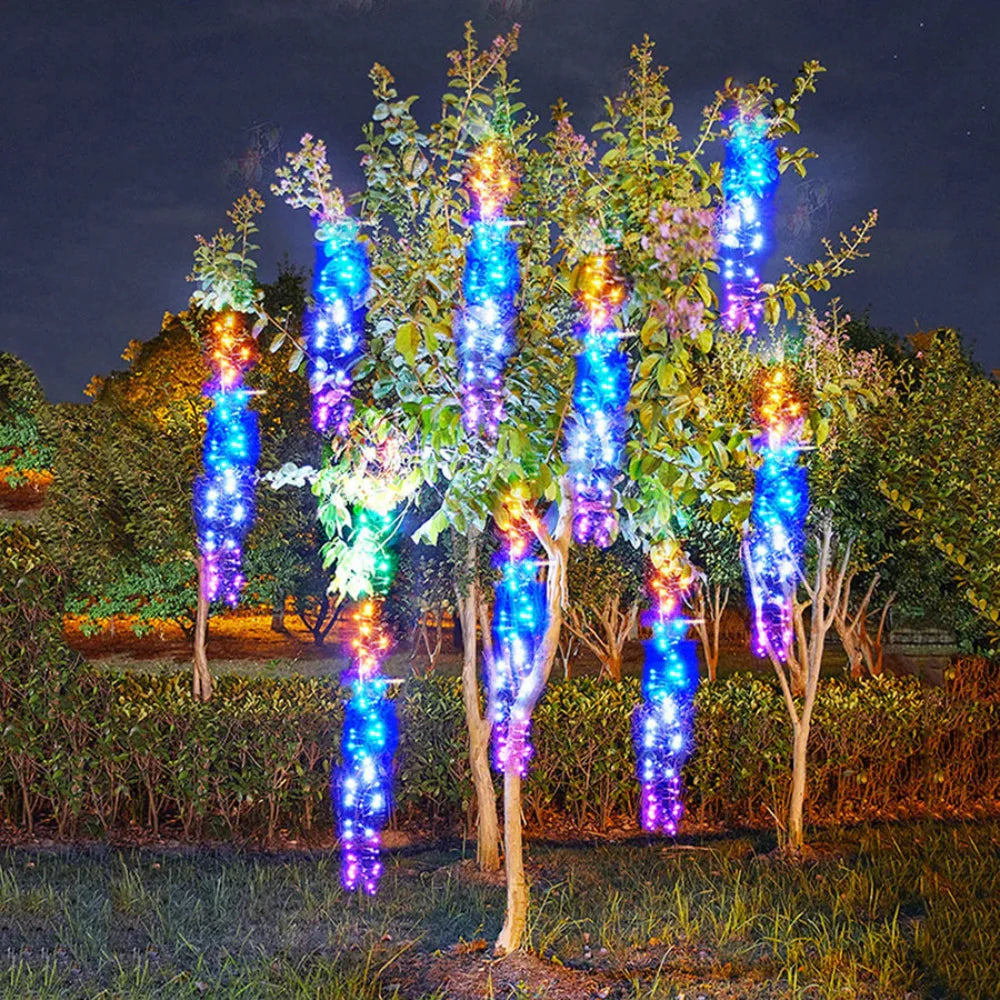 LED Kerstverlichting Voor Buiten Met Vallende Sneeuw Effect