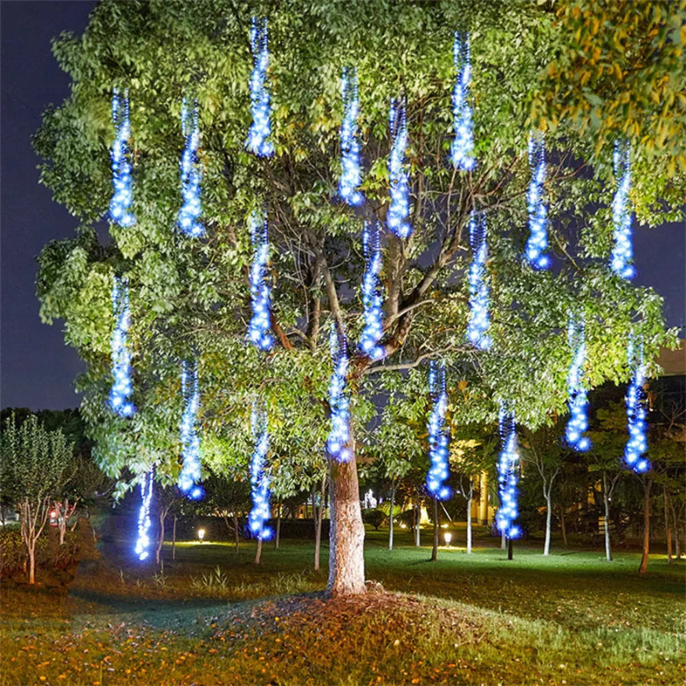 LED Kerstverlichting Voor Buiten Met Vallende Sneeuw Effect