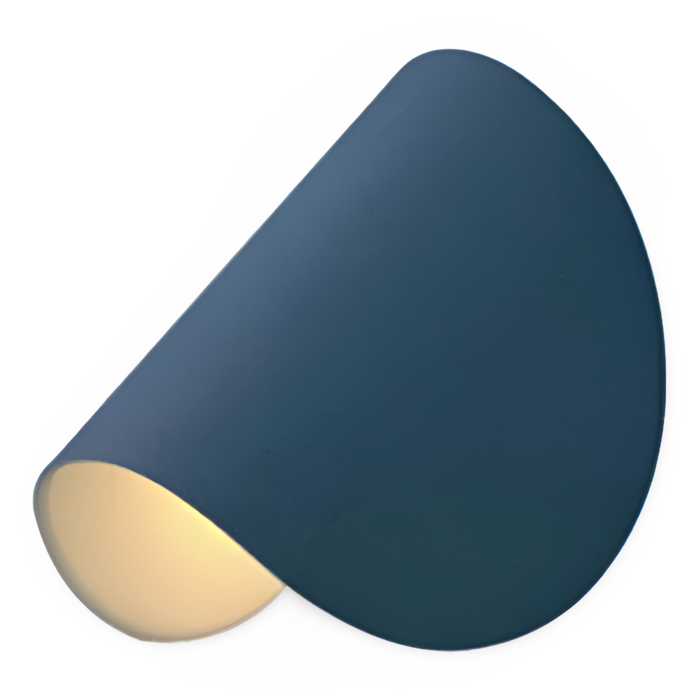 Draaibare Metalen Wandlamp In Curve Vorm