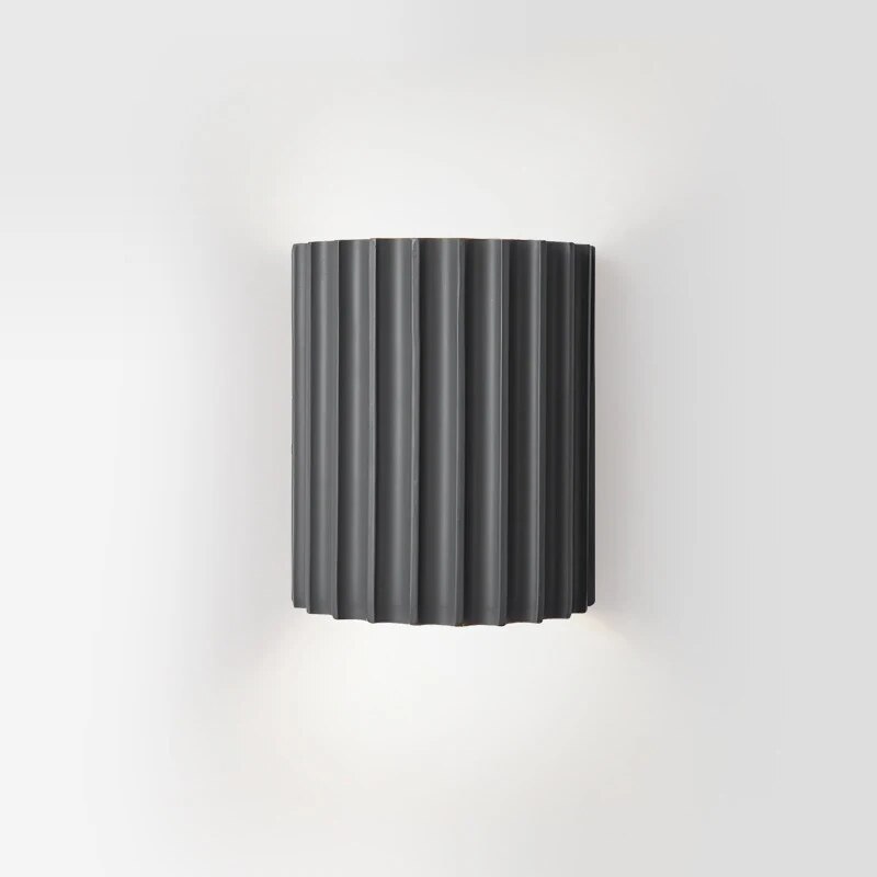 Design Wandlamp Van Hars In Geribbelde Vorm