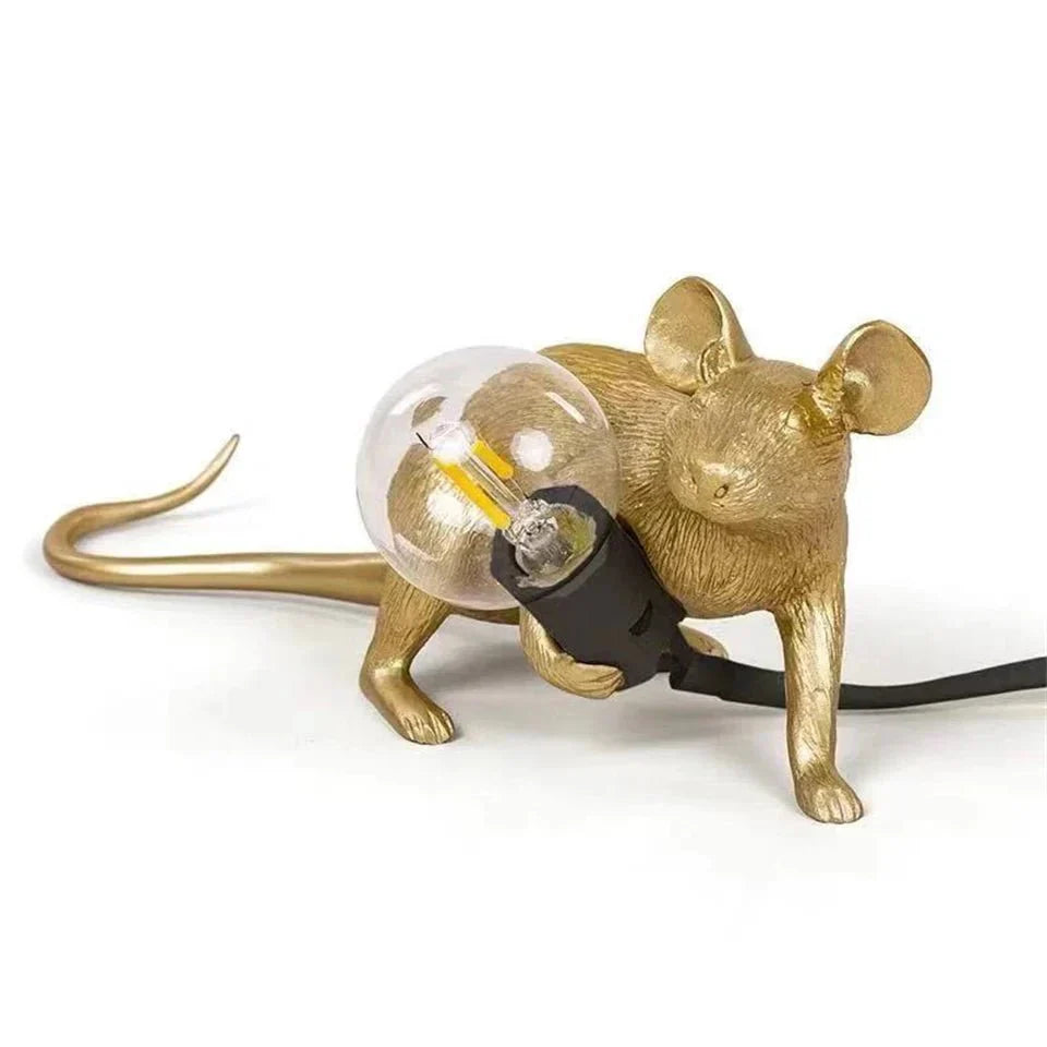 Speelse Tafellamp Met Muis Design