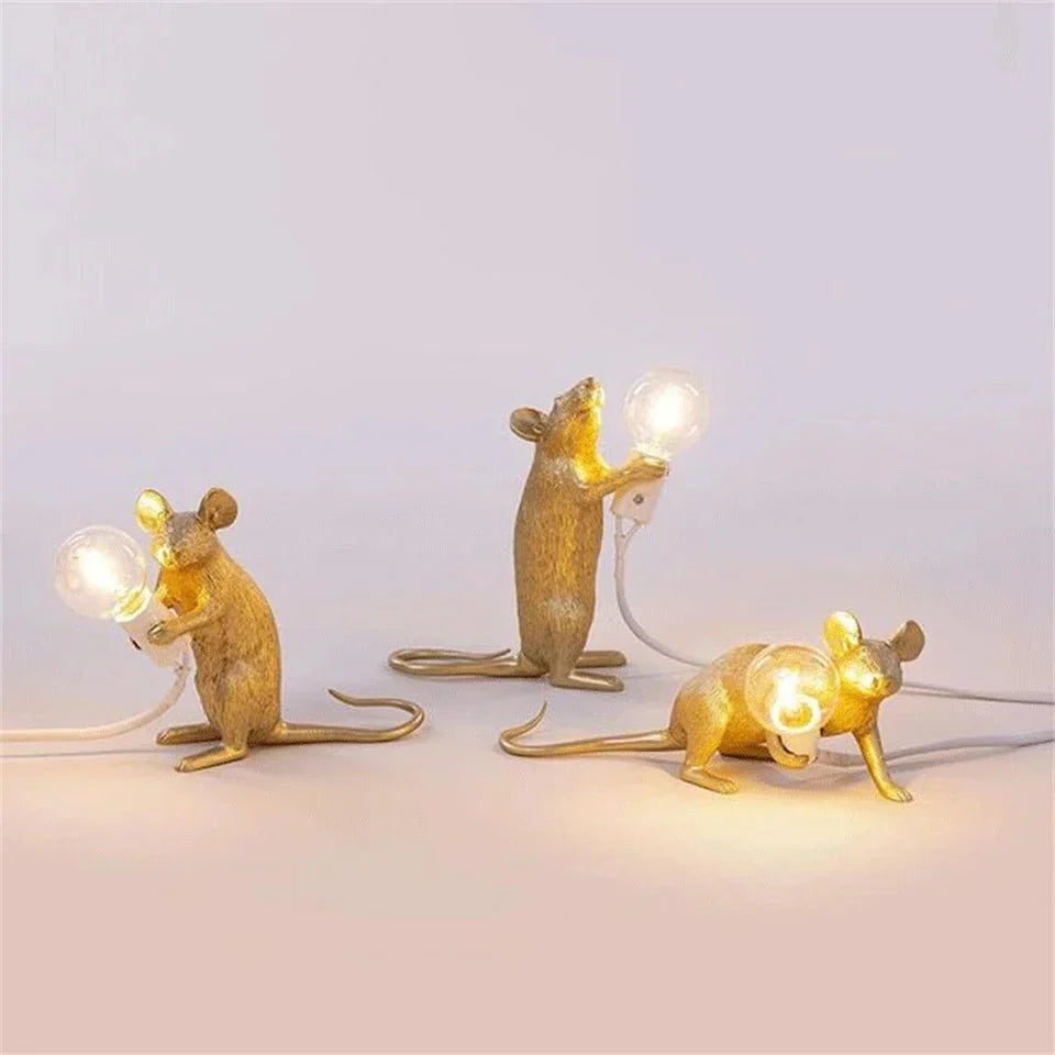 Speelse Tafellamp Met Muis Design