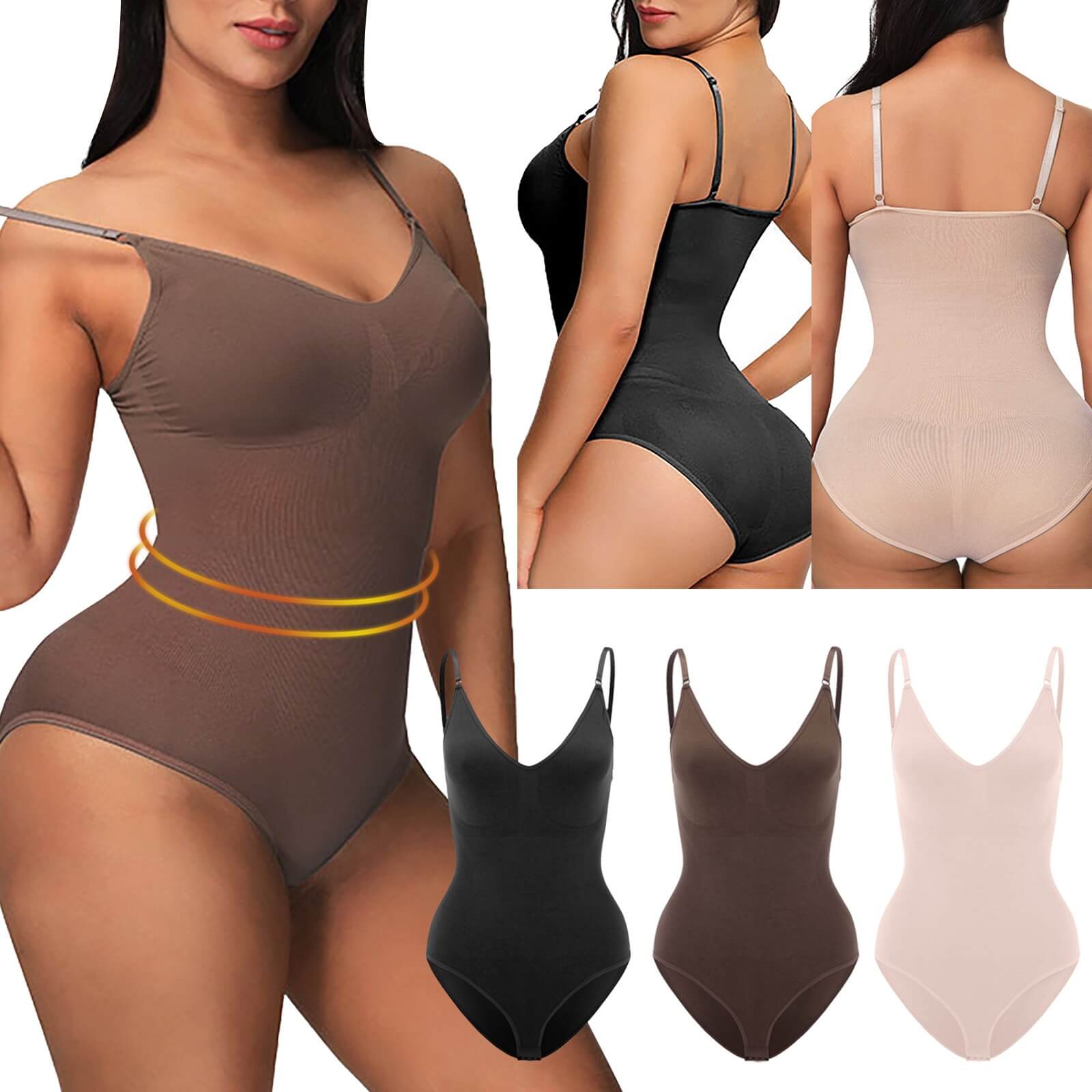 Body Shaper Voor Dames Met Lage Rug En Liftend Effect