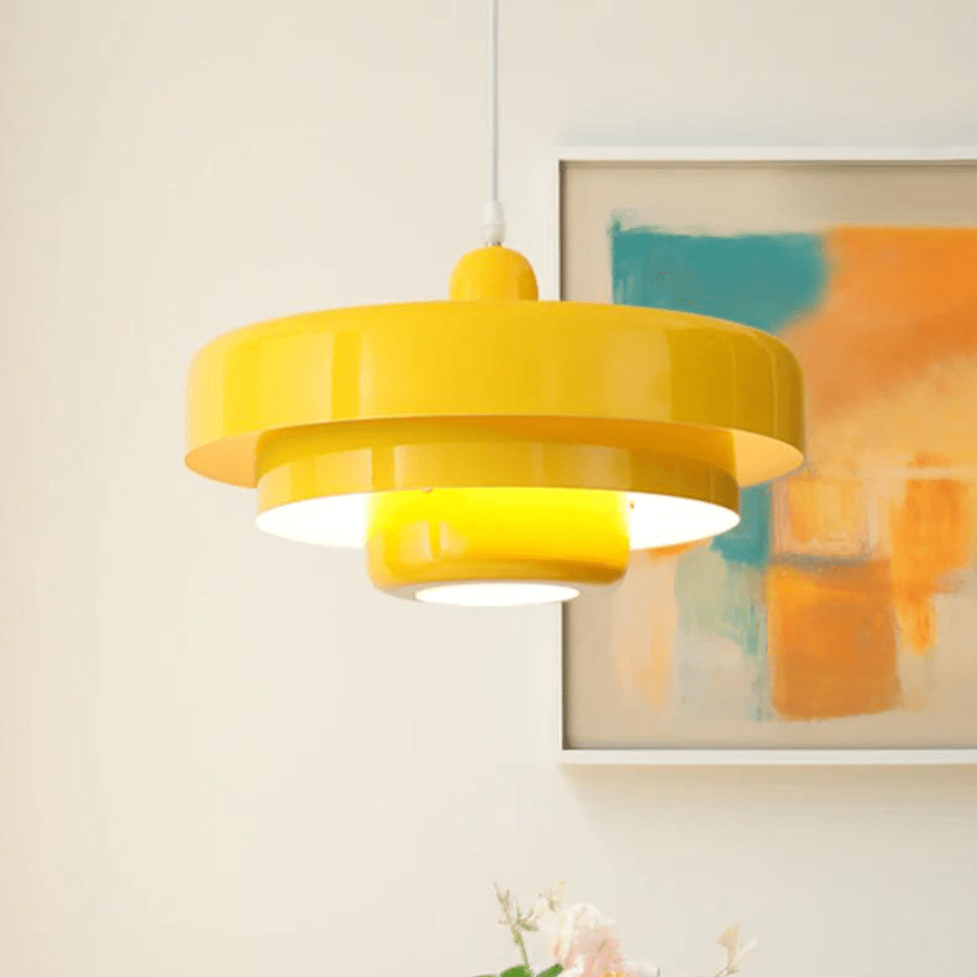 Vintage LED Hanglamp In Gelaagd Design