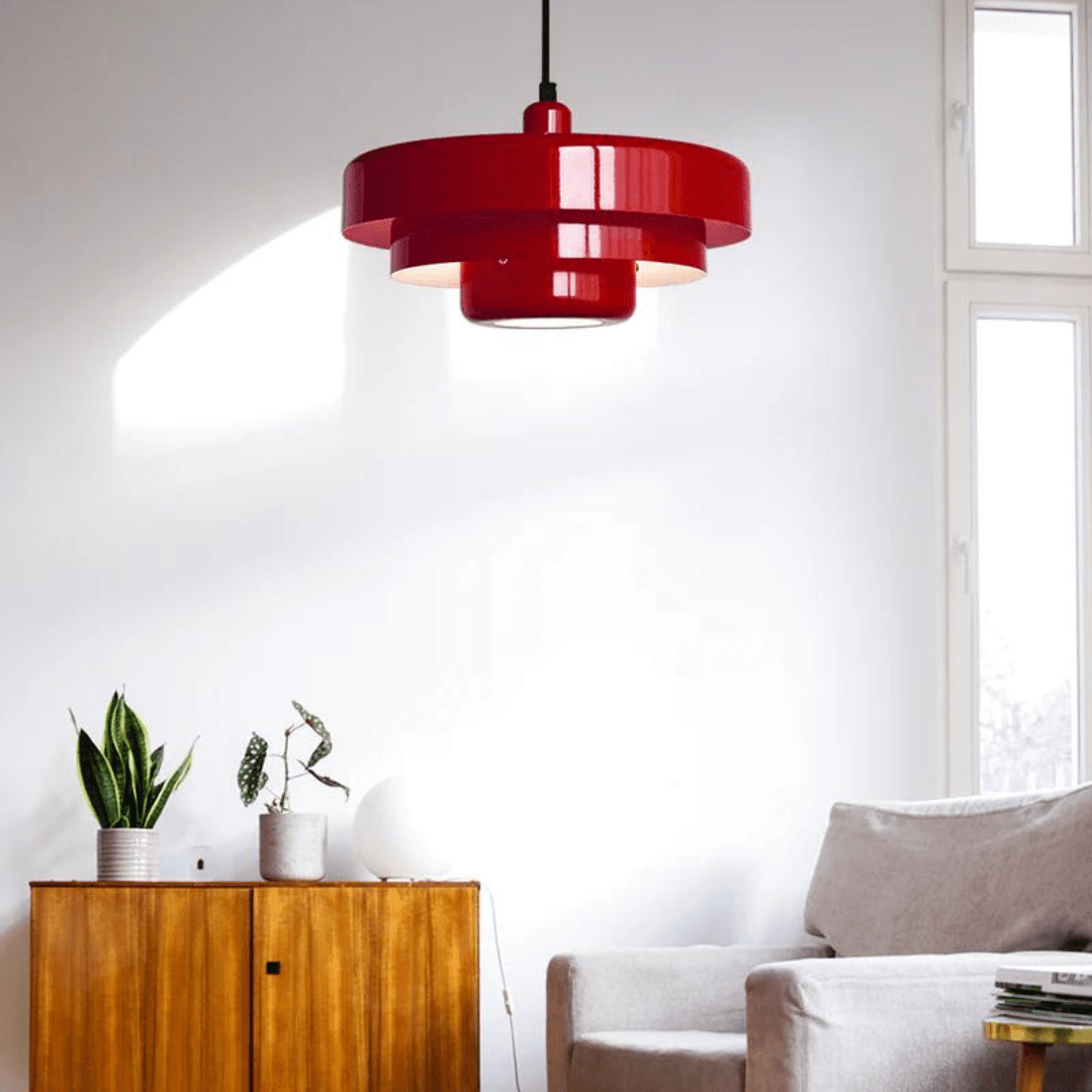 Vintage LED Hanglamp In Gelaagd Design