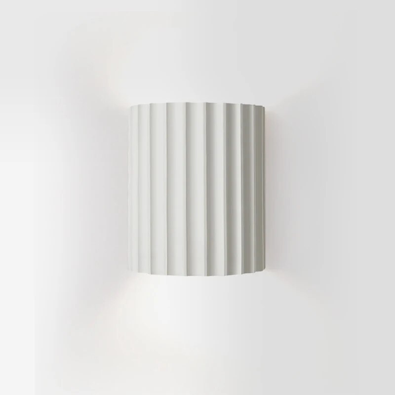 Design Wandlamp Van Hars In Geribbelde Vorm