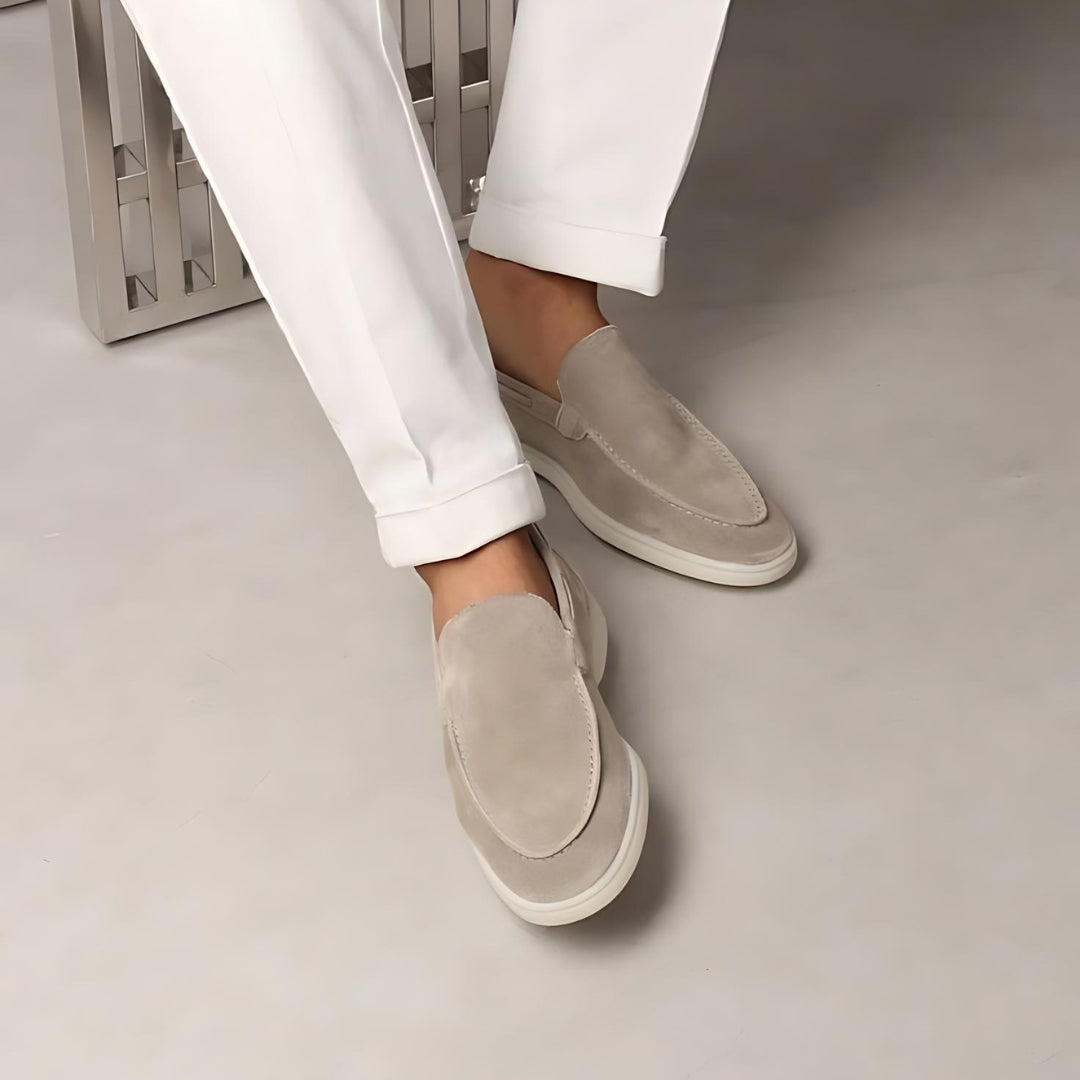 Heren Loafers Met Suède Look Instapmodel En Comfortzool