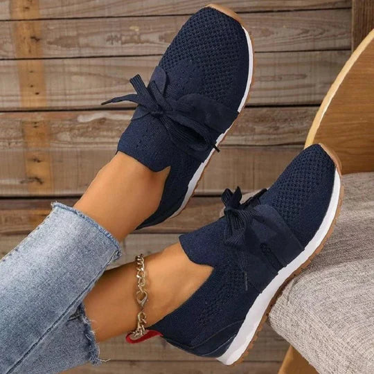 Casual Ademend Sneakers Voor Dames Met Lichtgewicht Zool