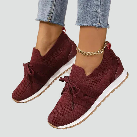 Casual Ademend Sneakers Voor Dames Met Lichtgewicht Zool
