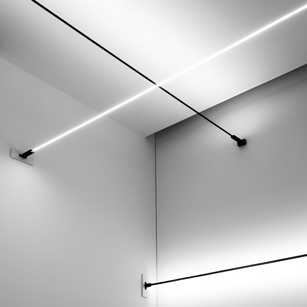 Stijlvolle plafondlamp met slanke LED-lijn