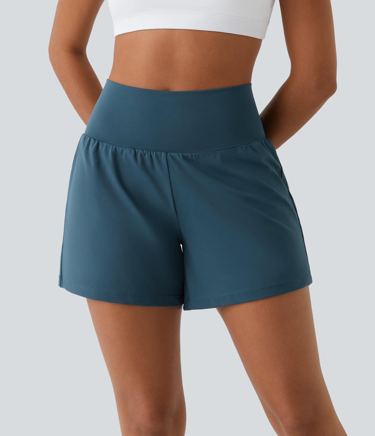 Alydia - Sportshort met Extra Hoge Taille voor Dames