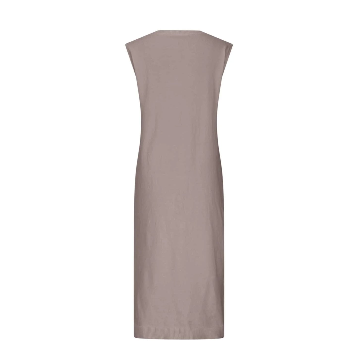 Gebreide Midi Jurk en Coltru Set voor Vrouwen