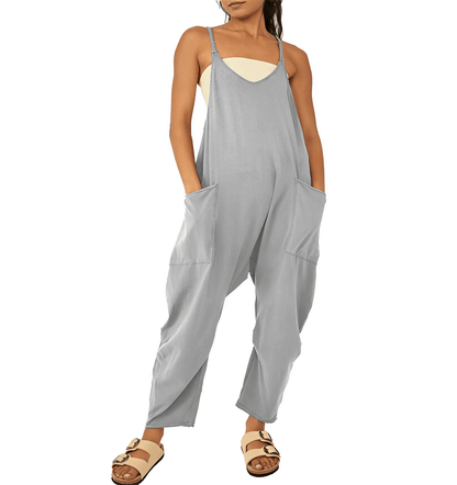 Ava - Loose Fit Jumpsuit met Spaghettibandjes voor Dames