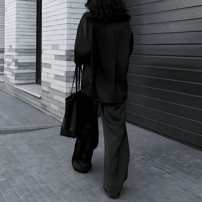 Fenna - Set met blazer en High waist pantalon voor dames