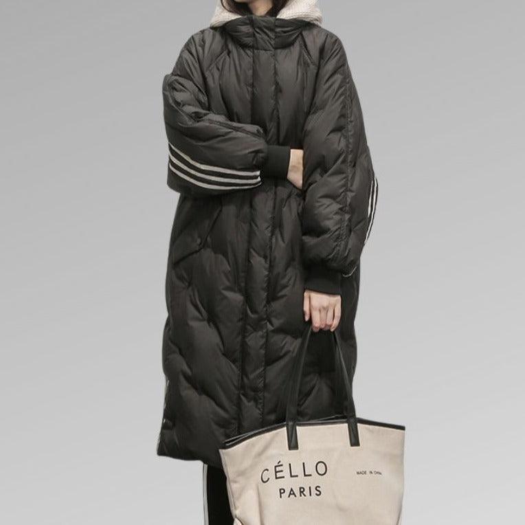 Warme Oversized Gewatteerde Winterjas Dames