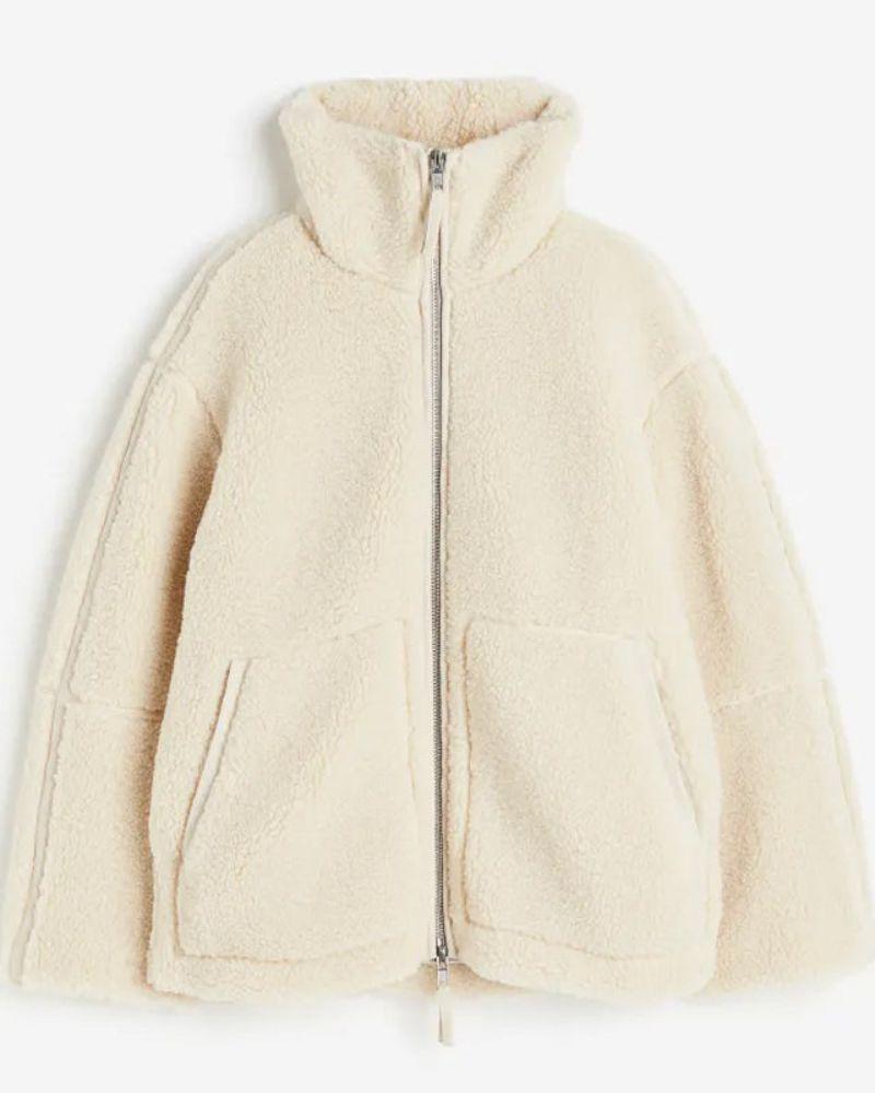 Warme Dames TEddy Fleece Jas