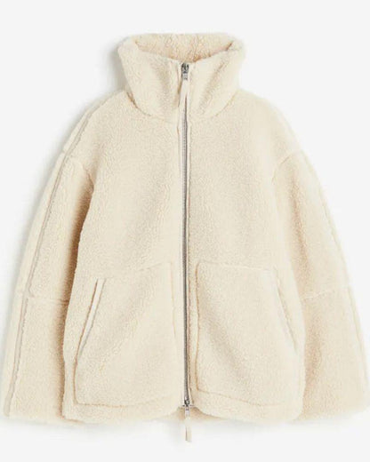 Warme Dames TEddy Fleece Jas
