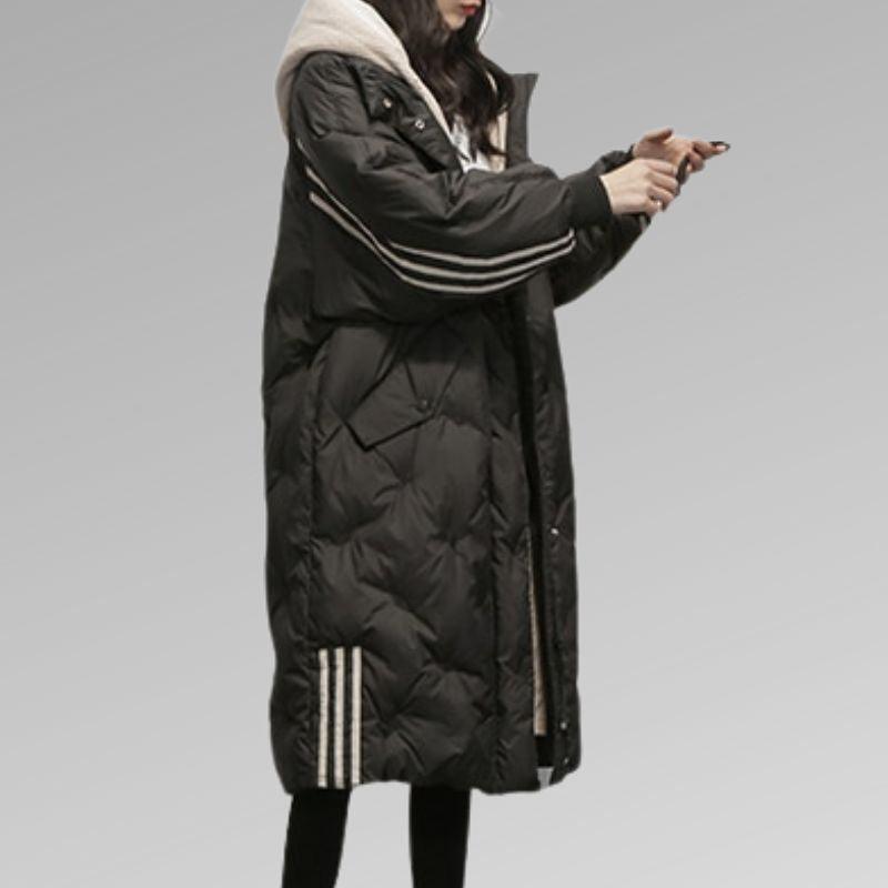 Warme Oversized Gewatteerde Winterjas Dames
