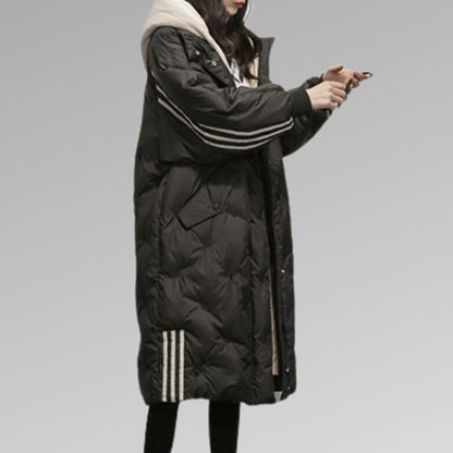 Warme Oversized Gewatteerde Winterjas Dames