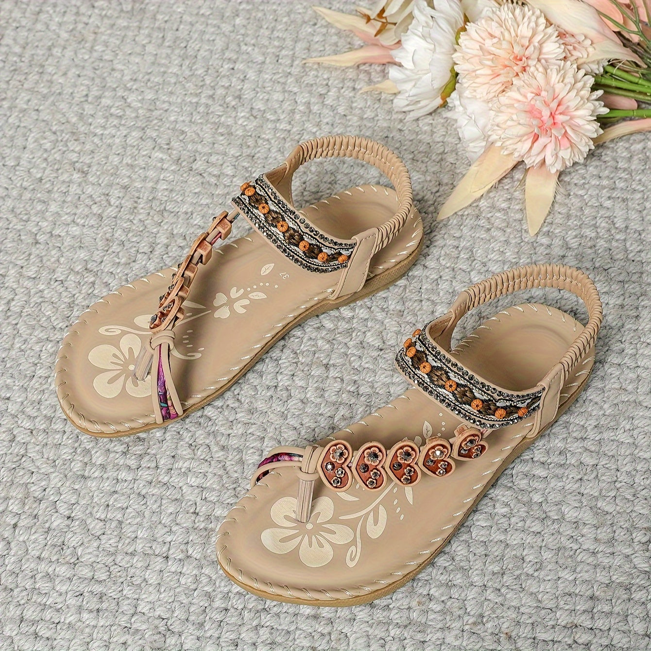 Zomer Boho Sandalen Voor Dames Met Anti Slip Zool