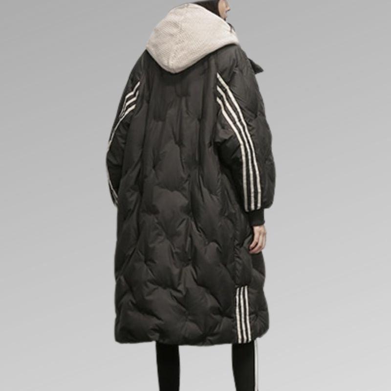 Warme Oversized Gewatteerde Winterjas Dames