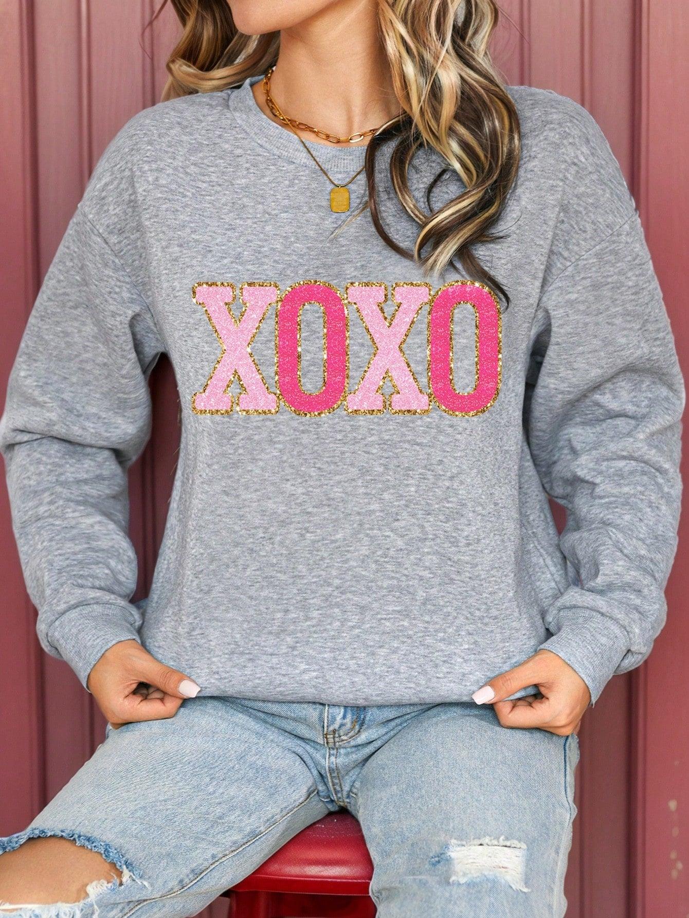 Susanne - Gestreept sweatshirt met roze details voor dames