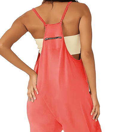 Ava - Loose Fit Jumpsuit met Spaghettibandjes voor Dames