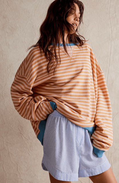 MAYA - Gestreepte Oversized Trui