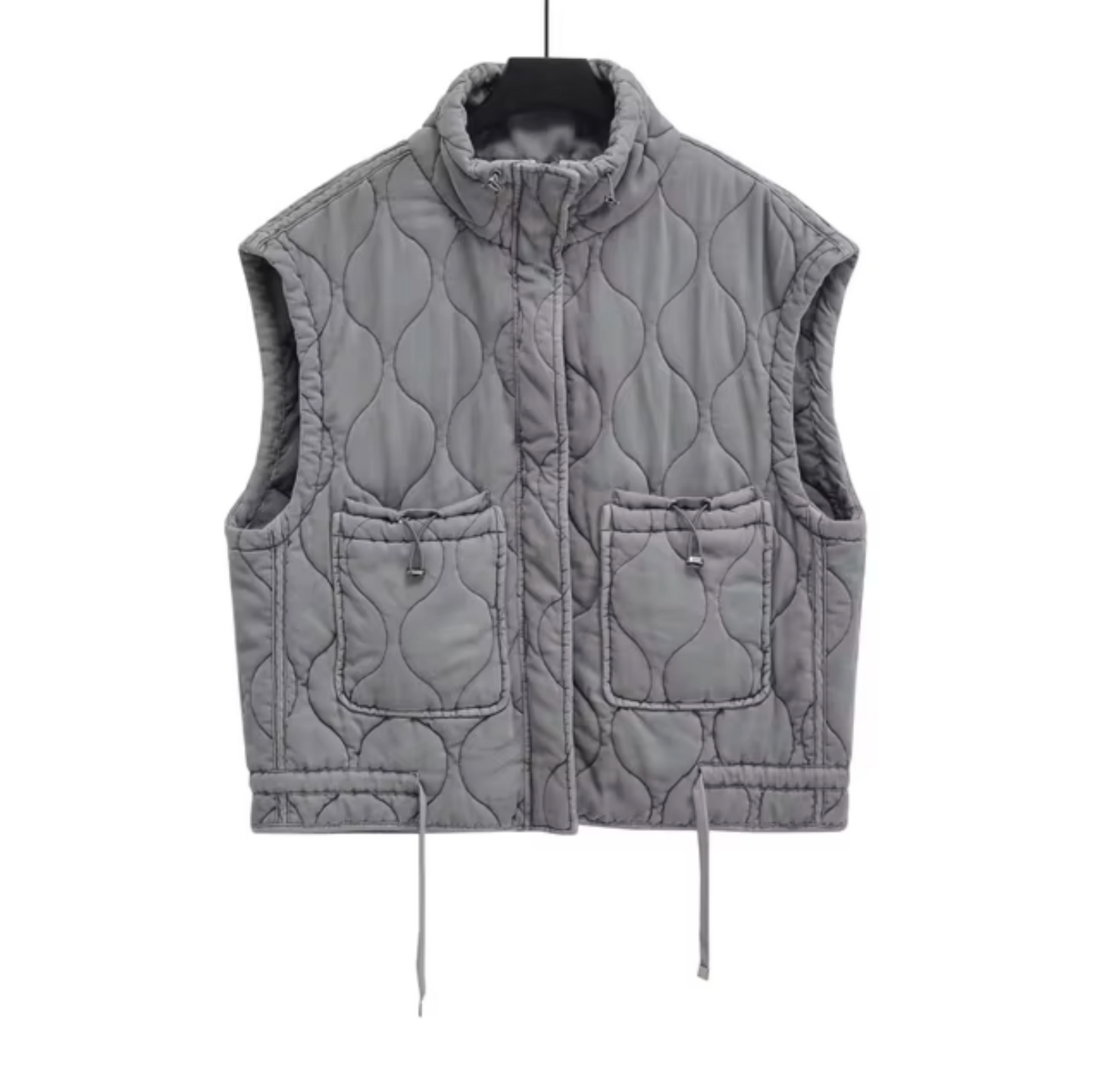 Nevelisse - Gewatteerde Mouwloze Katoenen Bodywarmer voor Vrouwen