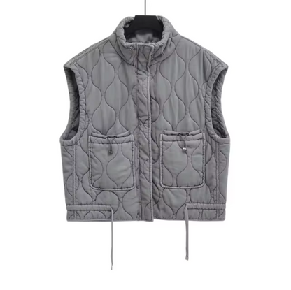 Nevelisse - Gewatteerde Mouwloze Katoenen Bodywarmer voor Vrouwen