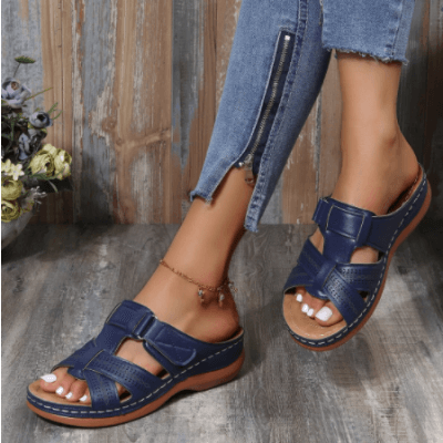 Elisa - Orthopedische sandalen met klittenbandsluiting