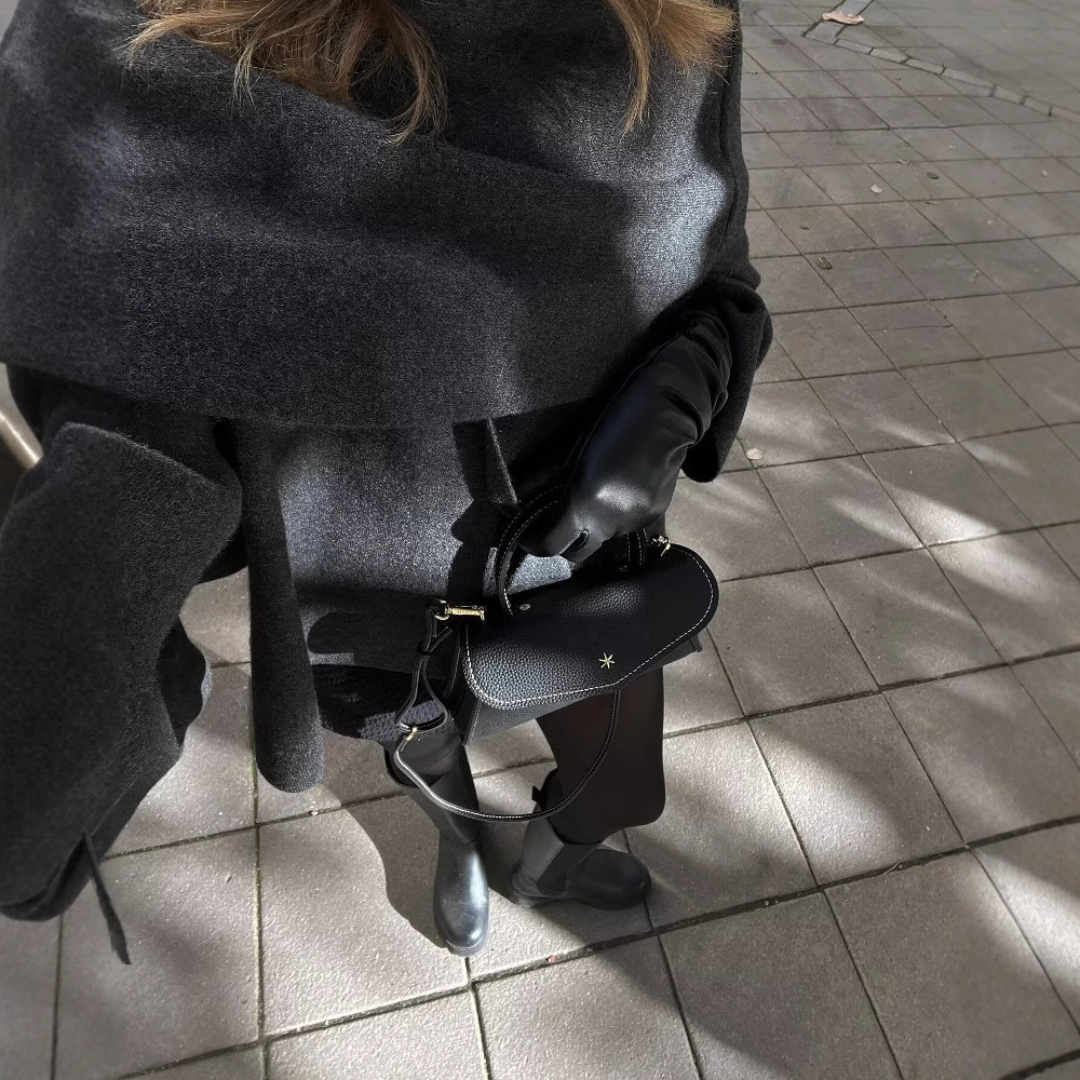 Oversized Dames Cape Jas Chique Winter