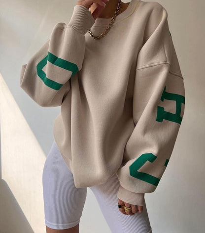 Mélisande - Oversized Cropped Sweatshirt voor dames