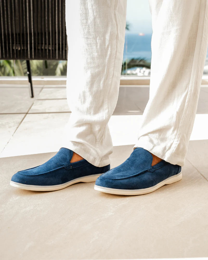 Heren Loafers Met Suède Look Instapmodel En Comfortzool