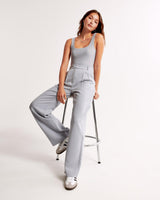 Lara - Lichte Nette Pantalon met Hoge Taille voor Dames