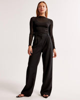 Lara - Lichte Nette Pantalon met Hoge Taille voor Dames