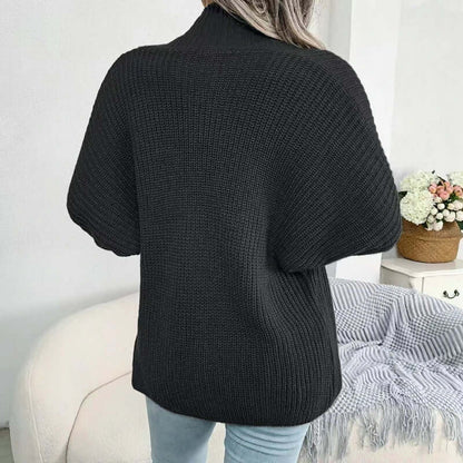 Gebreide Cardigan met Lange Mouwen Openvallend Model voor Vrouwen