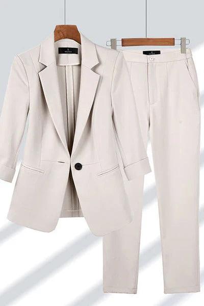 Sophia - Elegante Blazer en Broek Set voor Dames