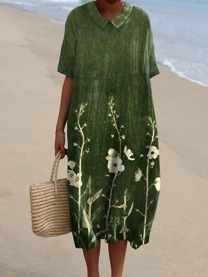 Tess - Zomerjurk met bloemenprint en frisse look