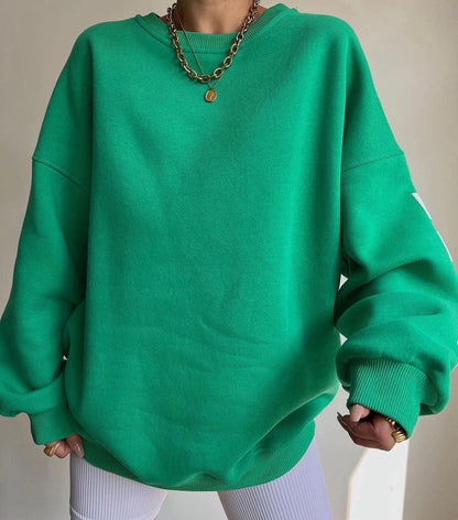Mélisande - Oversized Cropped Sweatshirt voor dames